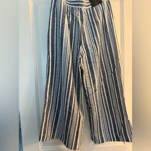 Banana Republic Linen Cropped Pants NWT